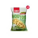 Züber Noutos Yoğurt ve Mevsim Yeşillikleri Çeşnili Fırınlanmış Nohut Cipsi 55g x 12 Adet