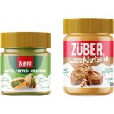 Züber Nutzilla Fındık Kreması 315G x 1 Adet (Yeni) + Antep Fıstığı Kreması 200G x 1 Adet - 515 gr