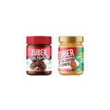 Züber Nutzilla Kakaolu Fındık Kreması 315g + %100 Yer Fıstığı Ezmesi 315g