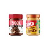 Züber Nutzilla Kakaolu Fındık Kreması 315g + Original Yer Fıstığı Ezmesi 315g