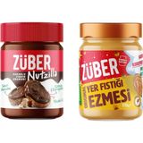 Züber Nutzilla Kakaolu Fındık Kreması 315g + Original Yer Fıstığı Ezmesi (Bal İlaveli) 315g - 315 gr