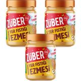 Züber Original Yer Fıstığı Ezmesi (Bal İlaveli) 315g x 3 Adet - 315 gr