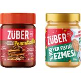 Züber Peanutzilla Kakaolu Yer Fıstığı Kreması 315G + %100 Yer Fıstığı Ezmesi 315G (Özel Seri) - 630 gr