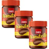 Züber Peanutzilla Kakaolu Yer Fıstığı Kreması 315g x 3 Adet - 945 gr