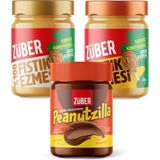 Züber Peanutzilla X1+ Fıstık Ezmesi 315 gr Yüksek Protein ve Glutensiz Özellikler