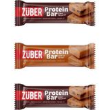 Züber Protein Bar Yeni Deneme Paketi 35G x 3 Adet (Kakao Parçacıklı, Sütlü Hurmalı) - 105 gr