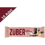 Züber Vanilyalı Kakaolu Bar 40 G x 16 Adet - 1 Adet