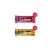 Züber Yeni Hi Protein Bar Deneme Paketi 45g x 6 Adet (Çilekli, Muzlu)