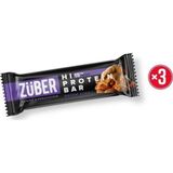 Züber Yüksek Protein Bar Badem Ezmeli 45g X 3 Adet
