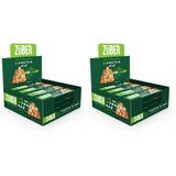 Züber Yüksek Protein Vegan Bar Fıstık Ezmeli, 45Gr, 12 Adet (2 paketi)