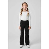 Zubi Baby & Kids Wear Kız Çocuk Dikiş Detaylı Ispanyol Paça Tayt Pantolon (11-15 Yaş) - Siyah - 7 Yaş