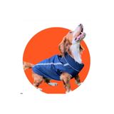 Zubi Dogs Zubirain / Su Geçirmeyen Polar Astarlı Köpek Yağmurluğu – Lacivert
