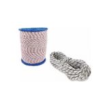 Zubizubi 10 Metre 6 Mm Kalınlık Örgü Ip Halat Branda Çadır Tente Bağlama Ip -10Mtr
