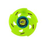 ZUBİZUBİ Frisbee Frizbi Fırlatma Diski Disk Atma Oyunu Çocuk Yetişkin Plaj Bahçe Oyuncak 24 Cm Neon Yeşil