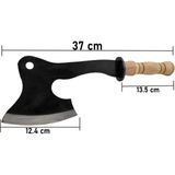 Zubizubi Nacak Odun Kesme Kırma Kamp Baltası Ahşap Saplı 490 gr