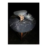 züccaciyem Ayaklı Santa Sunum Tabağı 20 Cm - Ayaklı Oval Sunum Tabağı 20 Cm