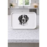 Zucci Home Animal Collection | Dog | Sunum Tepsisi 29,5 x 41,5 cm | Dekoratif & Şık Servis Tepsisi - 1 - 2 L