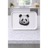 Zucci Home Animal Collection | Panda | Sunum Tepsisi 29,5 x 41,5 cm | Dekoratif & Şık Servis Tepsisi - 1 - 2 L