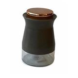 Zücev Sembol Kitchen Art-105 16 Cm Gri Vakum Kapaklı Kavanoz
