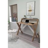 Zuesse Dizayn İqas 50X90 Cm Çalışma Masası Laptop Bilgisayar Masası Ofis Ders Yemek Çocuk Masası Çam