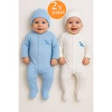 Zuff Baby ERKEK PREMATÜRE BEBEK TULUM VE ŞAPKA 2'Lİ PAKET