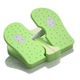 ZUFUMI Mini Katlanabilir Bacak Egzersiz Cihazı Taşınabilir Ayak Pedalı Egzersiz Makinesi Masa Altında Step Egzersiz Bacak Kasları Fizik Tedavi Bacak Egzersizi Evde Varisli Damarları Rahatlatır (Yeşil)
