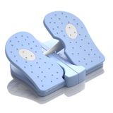 ZUFUMI Mini Katlanabilir Bacak Egzersizi Taşınabilir Ayak Pedalı Egzersiz Makinesi Masa Altında Step Egzersiz Bacak Kasları Fizik Tedavi Bacak Egzersizi Evde Varisli Damarları Rahatlatır (Mavi)