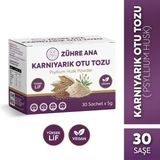 Zühre Ana Karnıyarık Otu (Psyllium) Tozu 30 Saşe x 5 gr - 30 Adet
