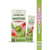 Zühre Ana Matcha Çayı Çilek Aromalı 20 Adet x 8 Gr