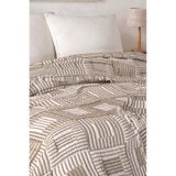Zühre Home 8 Katlı Dolgulu Çift Kişilik Müslin Yatak Örtüsü | Hafif, Yumuşak, Perimum Pike | Müslin Battaniye | % 100 Pamuk | 240x260 cm