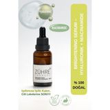 Zühre Therapy Brightening Serum | Niacinamide & Hyaluronik Asit İçerikli Aydınlatıcı Yüz Serumu