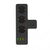 Zuidid Ftr-12 3Lu Termal Akim Korumali Priz 3 Usb 1 Type-C 20W Pd Giris
