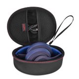 ZUJFPL Beats Studio 3 / Beats Studio Pro Kablosuz Kulak Üstü Kulaklıklar için EVA Sert Kılıf, Premium Seyahat Koruyucu Taşıma Saklama Çantası (Siyah)