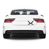 Zülfikar Kılıcı Araba Sticker Yapıştırma
