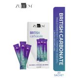 ZULLEM Bromelain Ve L-cartine Takviyeli British Carbonate ( Ingiliz Karbonatı) Toz 1 Kutu 20 X 8 Gr