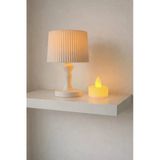Zulya Dekoratif Led Mum Lambası | Pilli Aydınlatma 12 Cm Vitrin