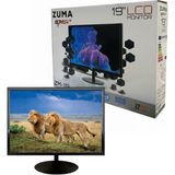 Zuma Star 19 Inc 12V Destekli Dahili Hoparlör Hd Görüntü LCD Tv Monitör - Siyah