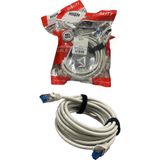 Zuma Star Cat7 10M Ethernet Internet Kablosu 1000MBPS Yüksek Hız - Beyaz