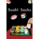 Zumiya Unisex Sushi Kutusu Konseptli Pamuklu Çorap Seti - Özel Tasarım Hediyelik Model 6 - Standart - Çok Renkli