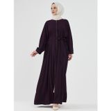 Zümra Taşlı Ferace - Mor