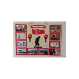 zümren KÖŞESİ AHŞAP PANO ATATÜRK