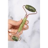 Zümrüt Doğal Taş Yeşim (Jade) Doğal Taş Face Roller Yüz Masaj Taşı
