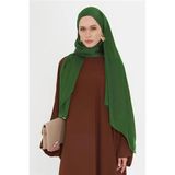 Zümrüt Düz Klasik Şal Turlu Polyester Lüx Janjan 202126_37