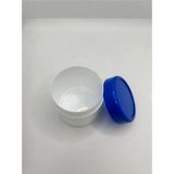 Zümrüt Kimyevi 5 Adet Mavi Kapaklı Krem Koyma Kutusu 100 cc - Beyaz - 100 ml