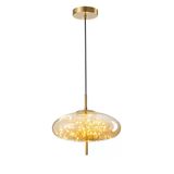 Zuna 10 Watt 3000K Eskitme Bal Camlı Tekli Peri LED Sarkıt Avize