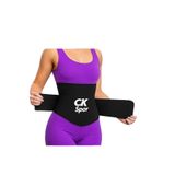 Zupimo Tummy Wrap Bel Korsesi, 4 Mt Ayarlanabilir, Bel İncelten ve Sıkılaştırıcı Waist Trainer, Siyah