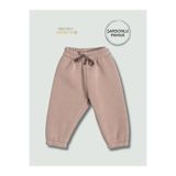 Zuppers Bebek Kalın Pamuklu Cepsiz Jogger Pantolon - Kum Beji