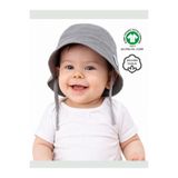 Zuppers Organik Pamuk Müslin Bebek Şapkası - Duman