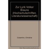 Zur Lyrik Volker Brauns,
