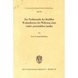 Zur Problematik Des Flexiblen Wechselkurses Der Wahrung Eines Relativ Preisstabilen Landes